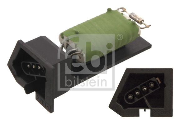 Resistor, interior blower